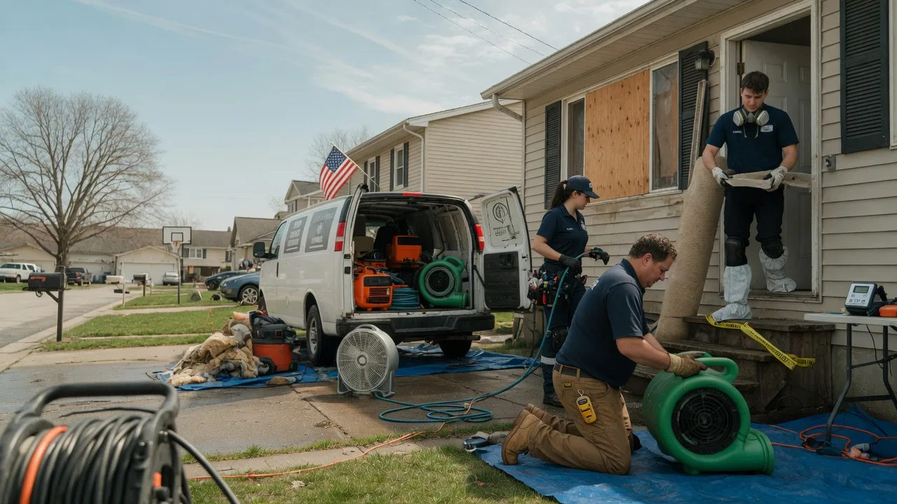Water Damage Restoration in Granite City, IL near me